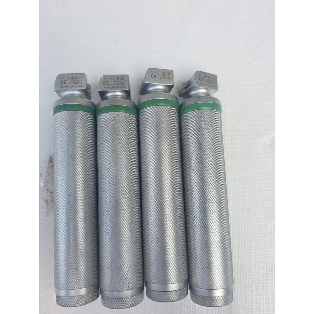 (4) HEINE F.000.22.824 - Laryngoscope Handle Bundle